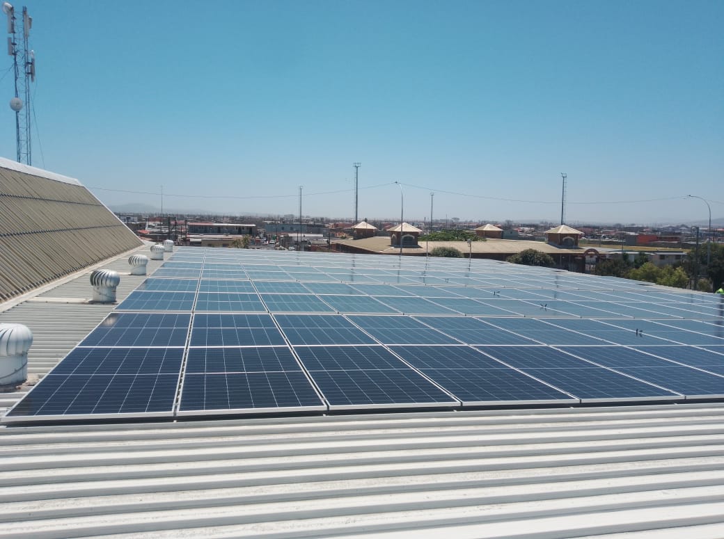 Commercial Volta Cube 70-50 large-scale battery storage installation