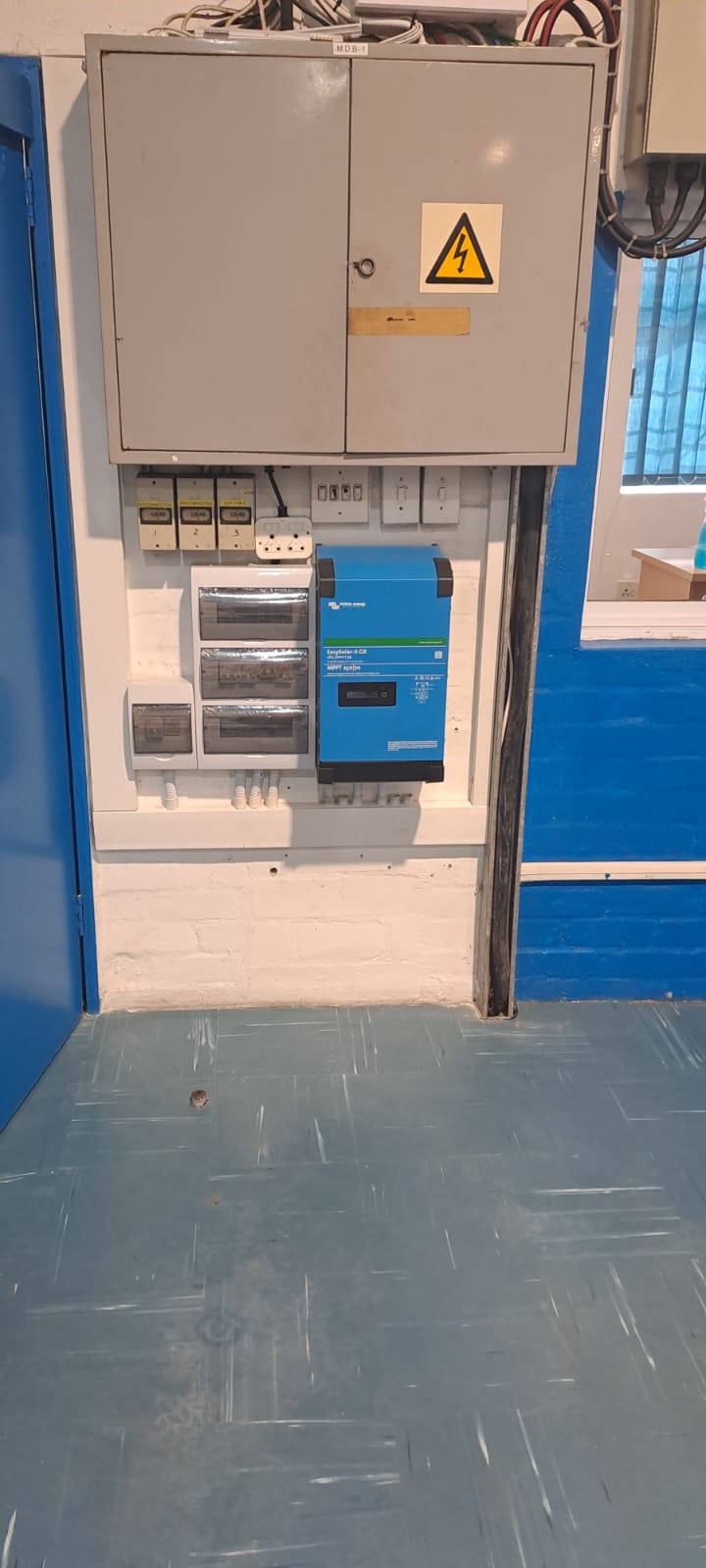 Victron EasySolar-II system with main distribution board